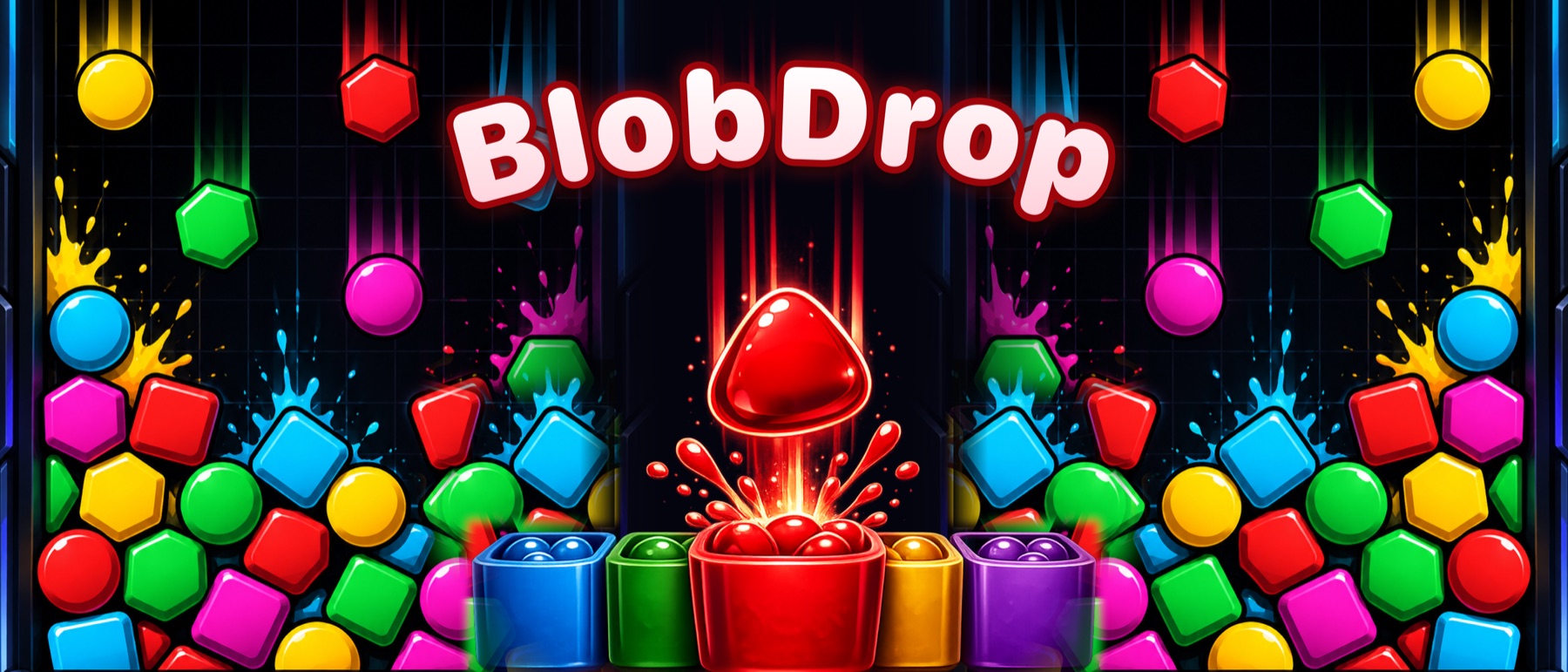 BlobDrop banner
