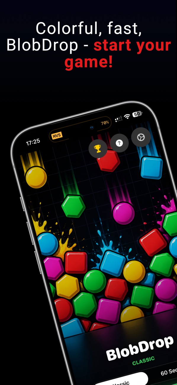 BlobDrop screenshot 1
