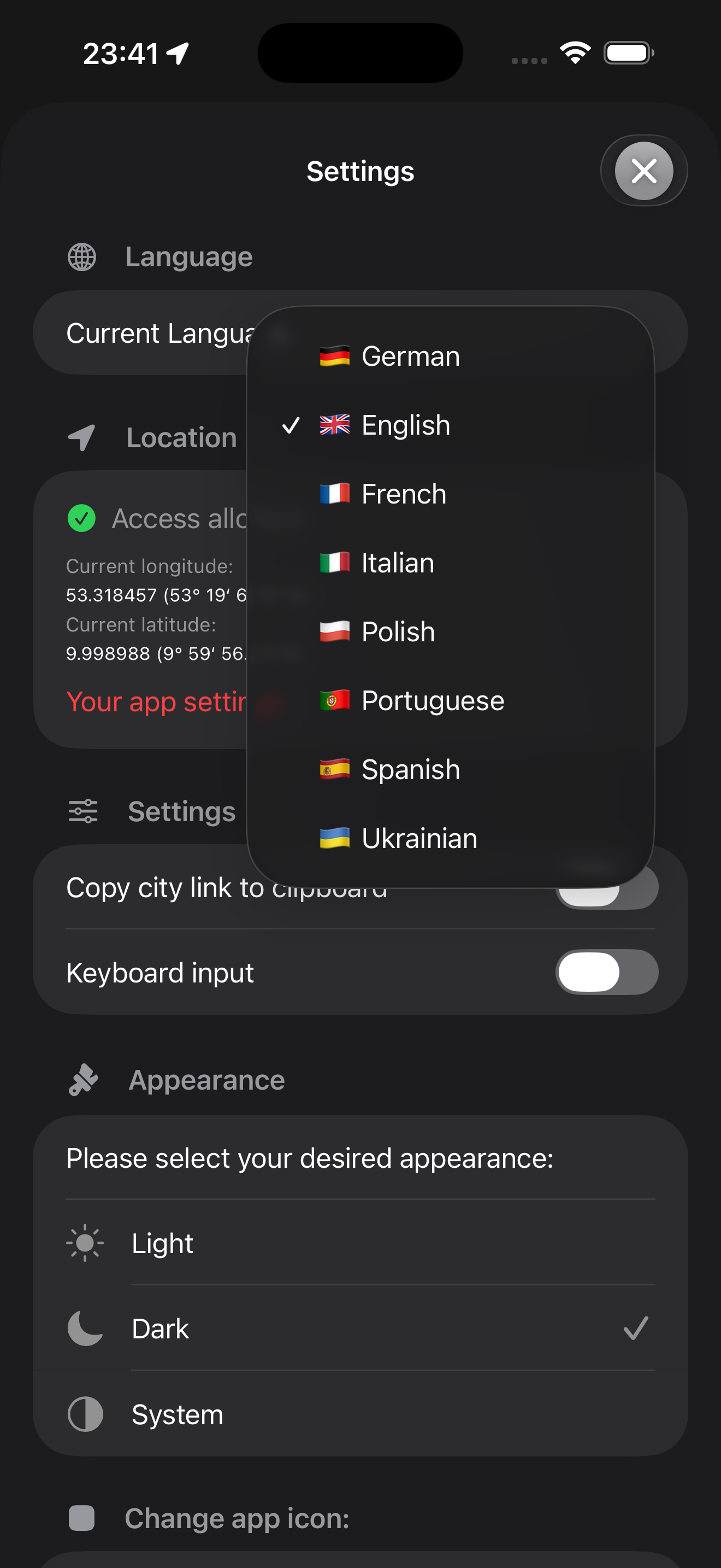 KennzeichenInfo screenshot 2