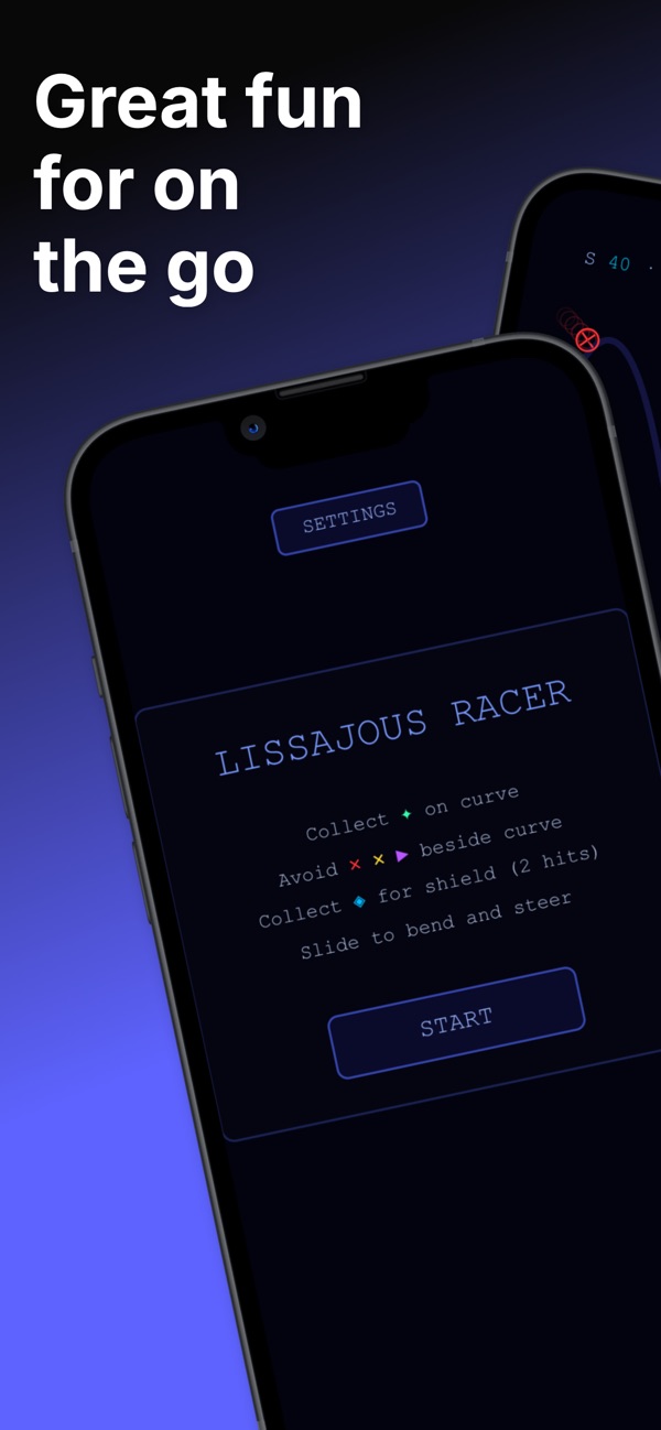 LissajousRacer screenshot 1