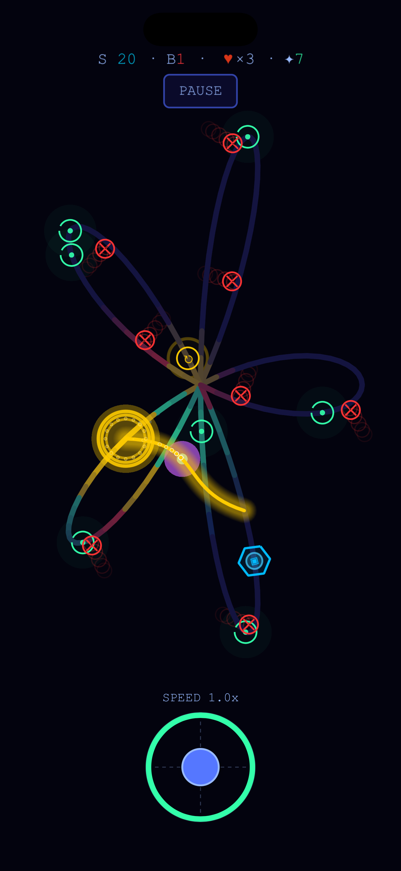 LissajousRacer screenshot 2