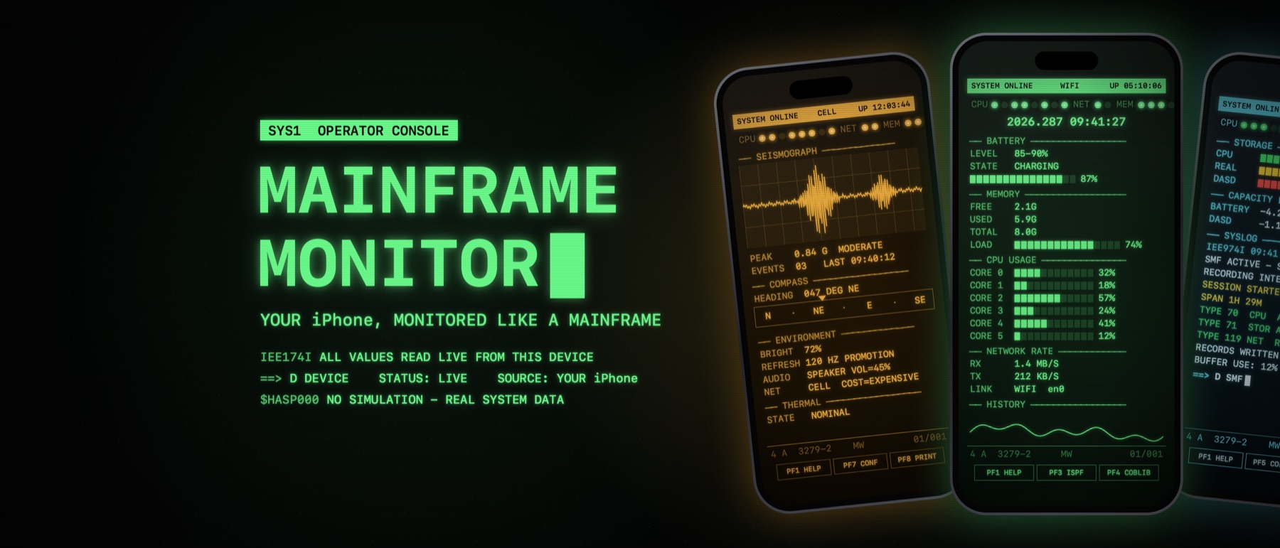 MainframeMonitor banner